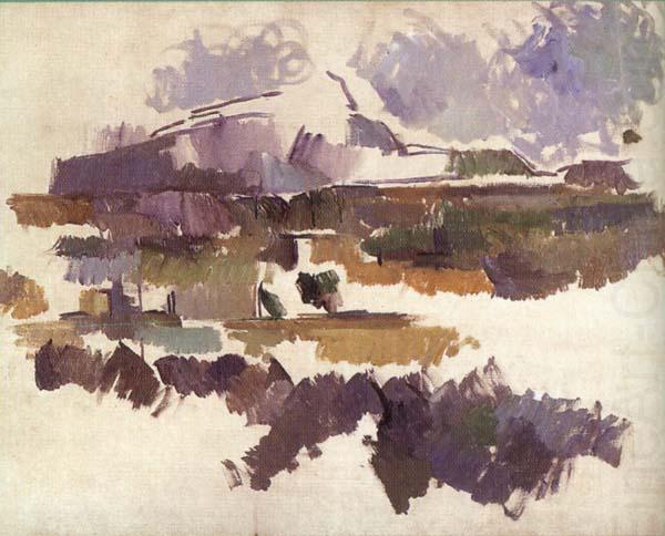 La Montagne Sainte-Victoire vue des Lauves, Paul Cezanne